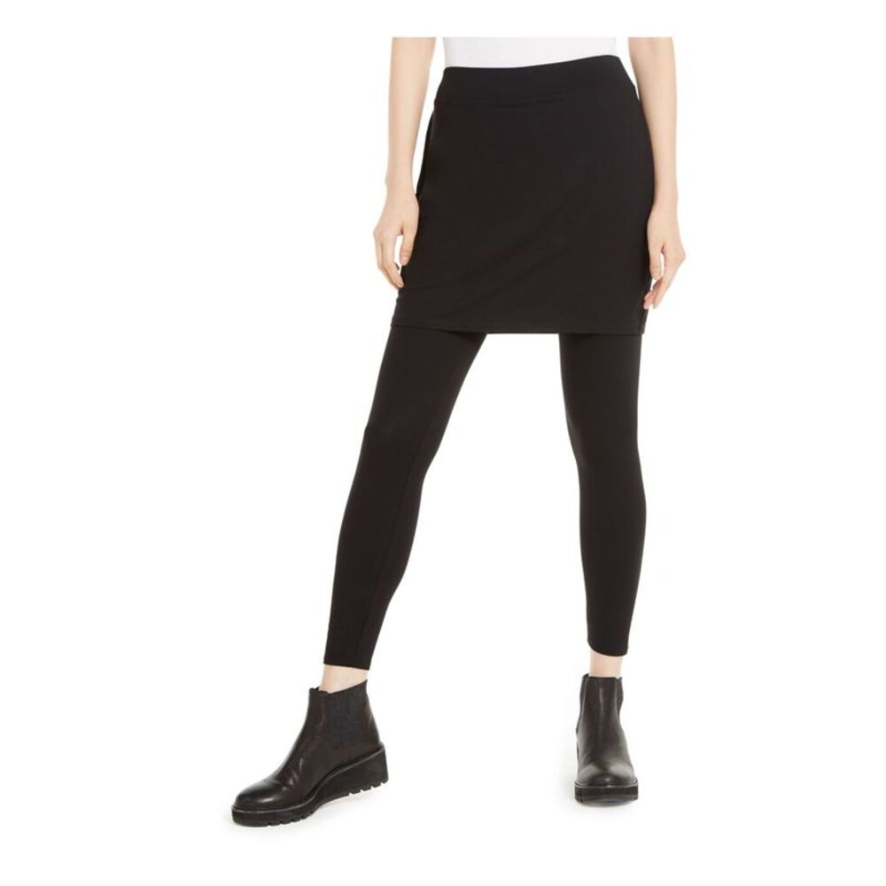 EILEEN FISHER Womens Black Jersey Skinny Leggings XXS